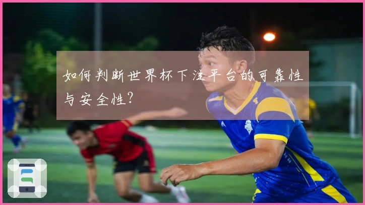 如何判断世界杯下注平台的可靠性与安全性？