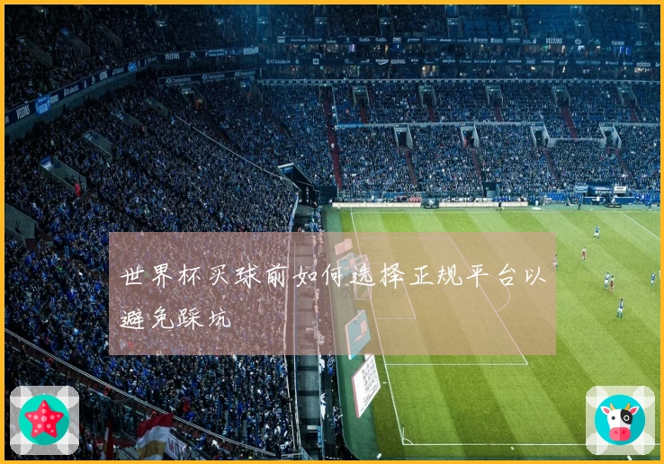 世界杯买球前如何选择正规平台以避免踩坑